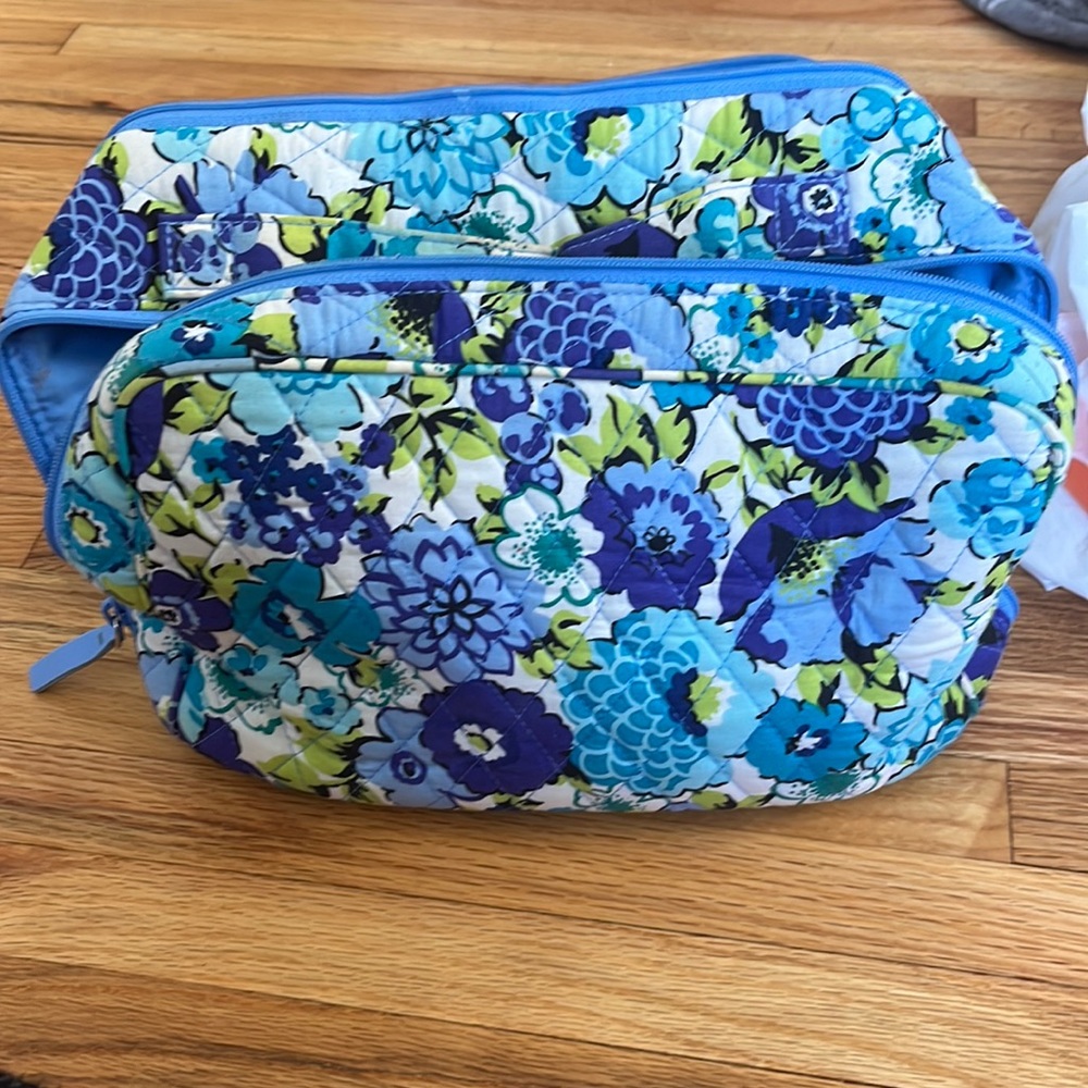 Moderately used Vera Bradley make up bag